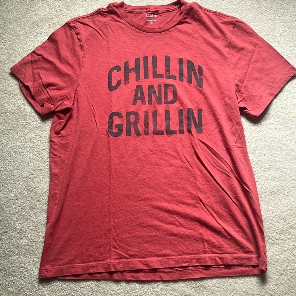 Jcrew chillin and grillin t-shirt